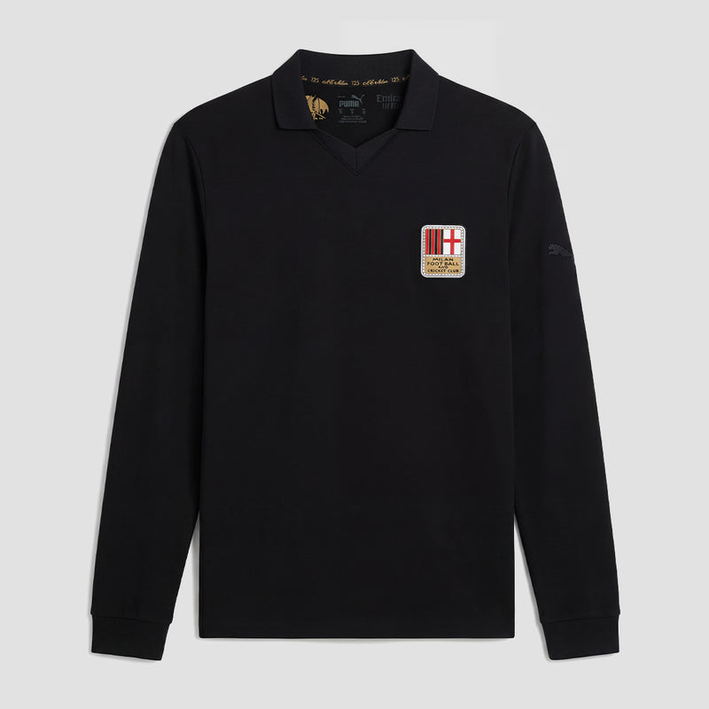 AC Milan Maglia Gara Authentic Portiere 125° Anniversario (Black)