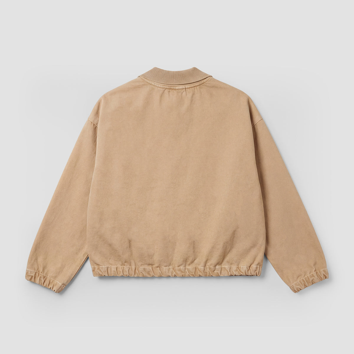 Curva Canvas Overshirt Beige