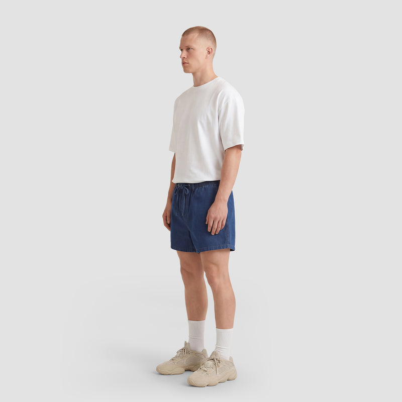 Curva Canvas Shorts Navy