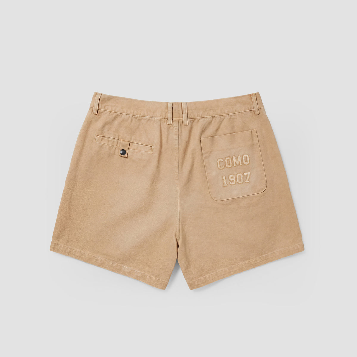 Curva Canvas Shorts Beige