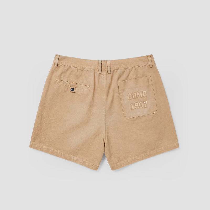 Curva Canvas Shorts Beige