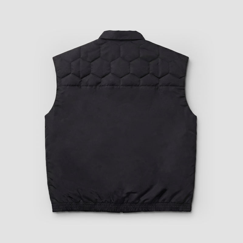 Curva Gilet Nylon Nero