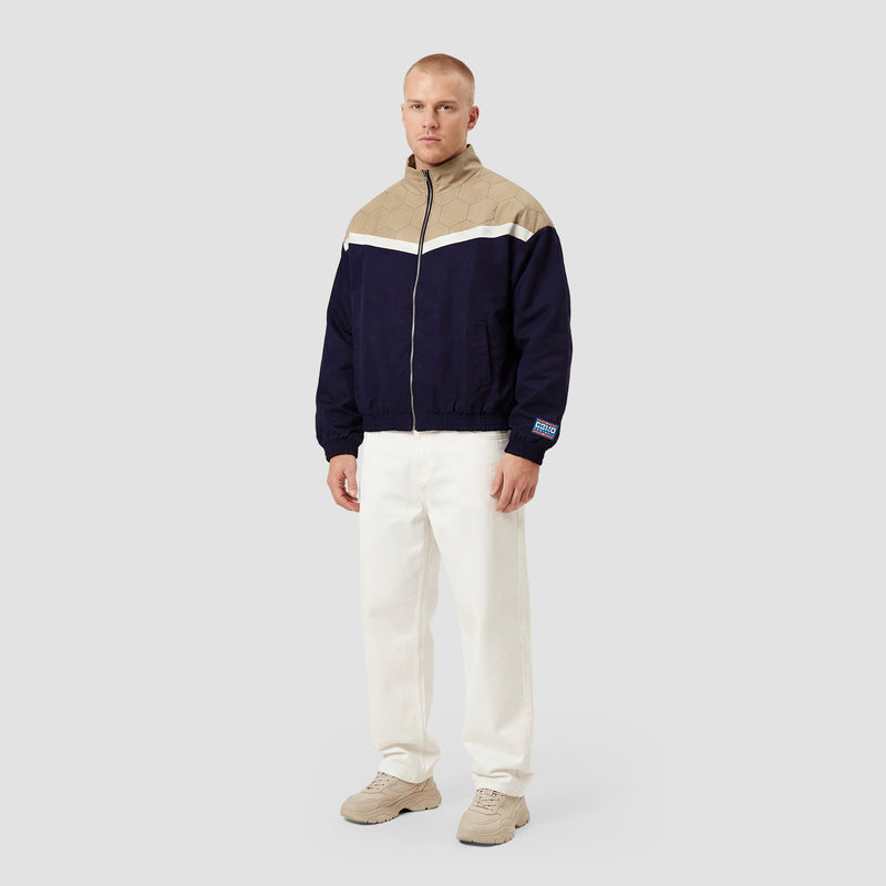 Curva Nylon Giacca Track Navy