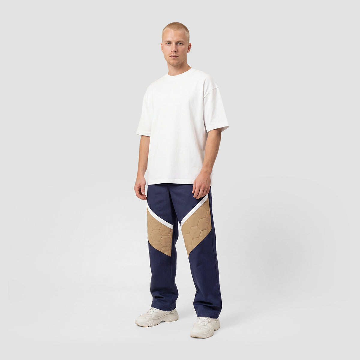 Curva Nylon Pantaloni Track Navy
