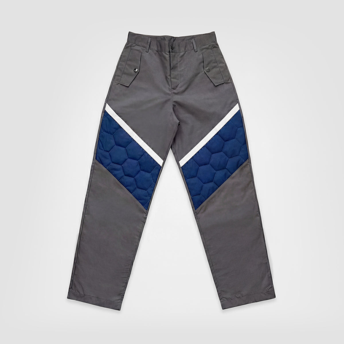 Curva Nylon Pantaloni Track Grigio
