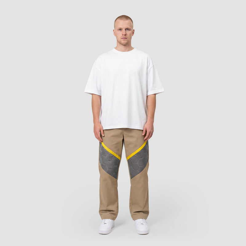 Curva Nylon Pantaloni Track Beige
