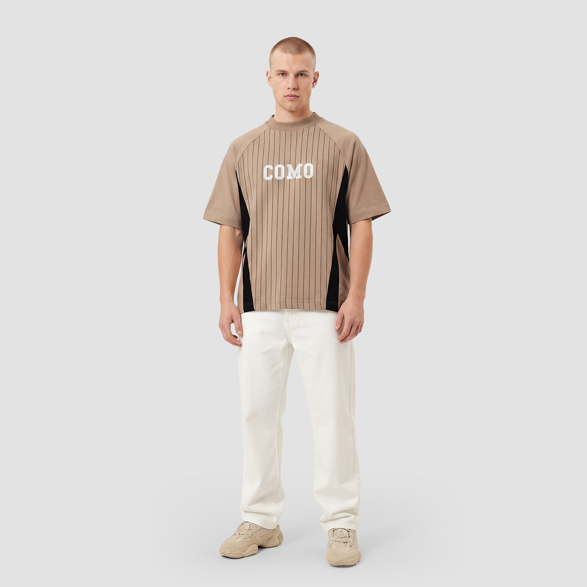 Curva Football T-shirt Beige
