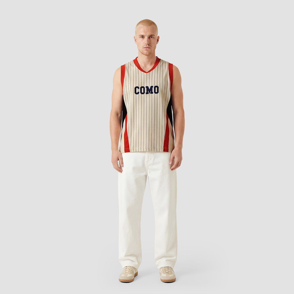 Curva Football Canotta Bianca