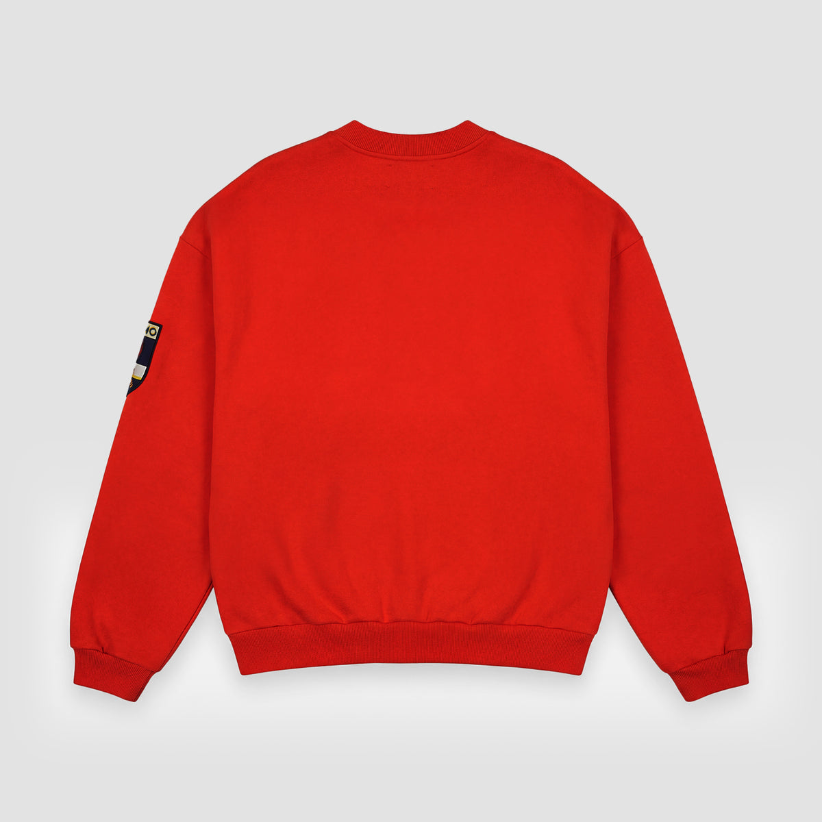 Curva Comm Felpa Girocollo Rosso