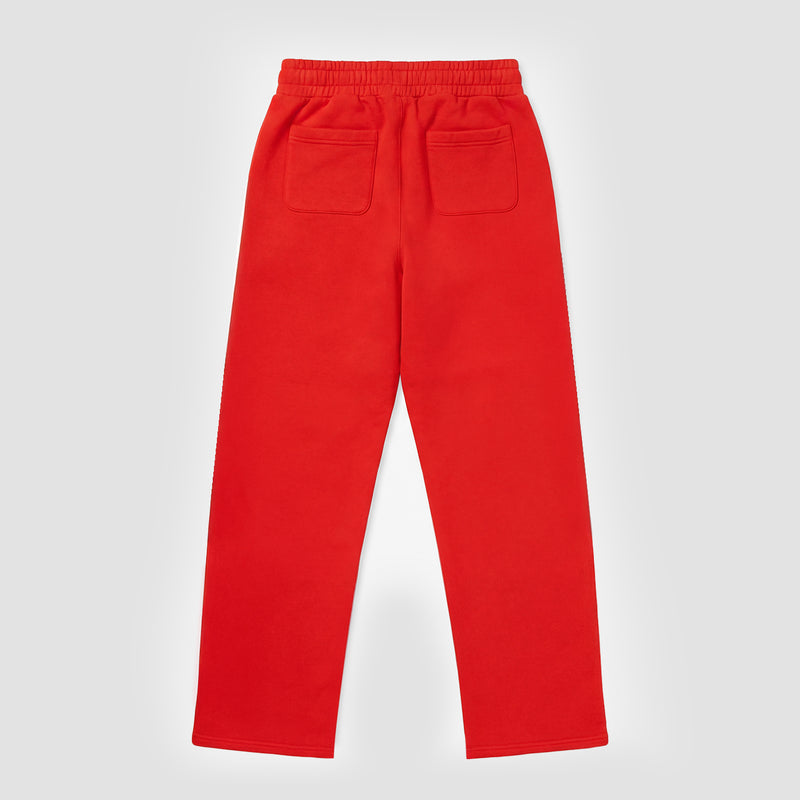 Curva Comm Pantaloni Felpa Rosso