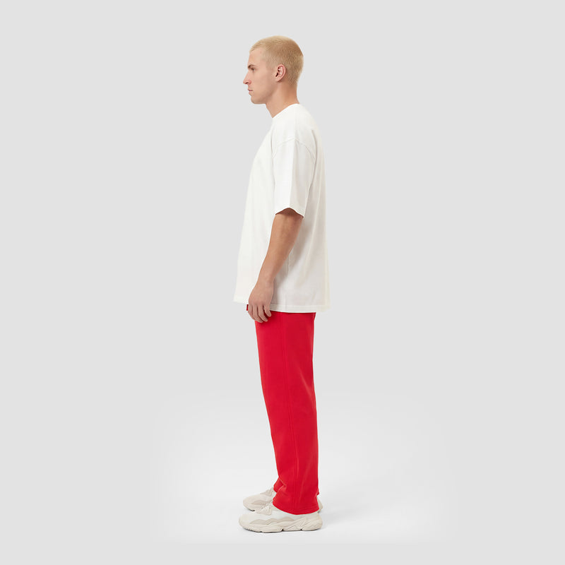 Curva Comm Pantaloni Felpa Rosso