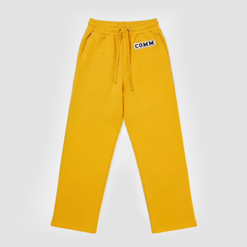 Curva Comm Pantaloni Felpa Giallo