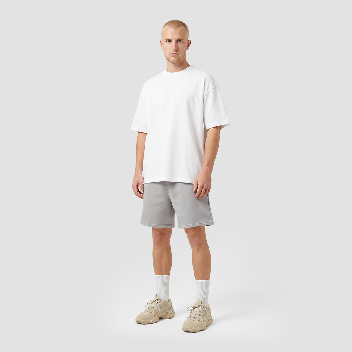 Curva Shorts Jersey Grigi