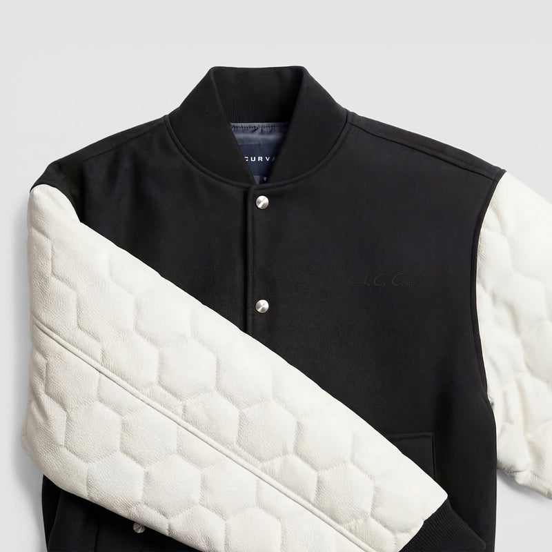 Curva Varsity Giacca Nera