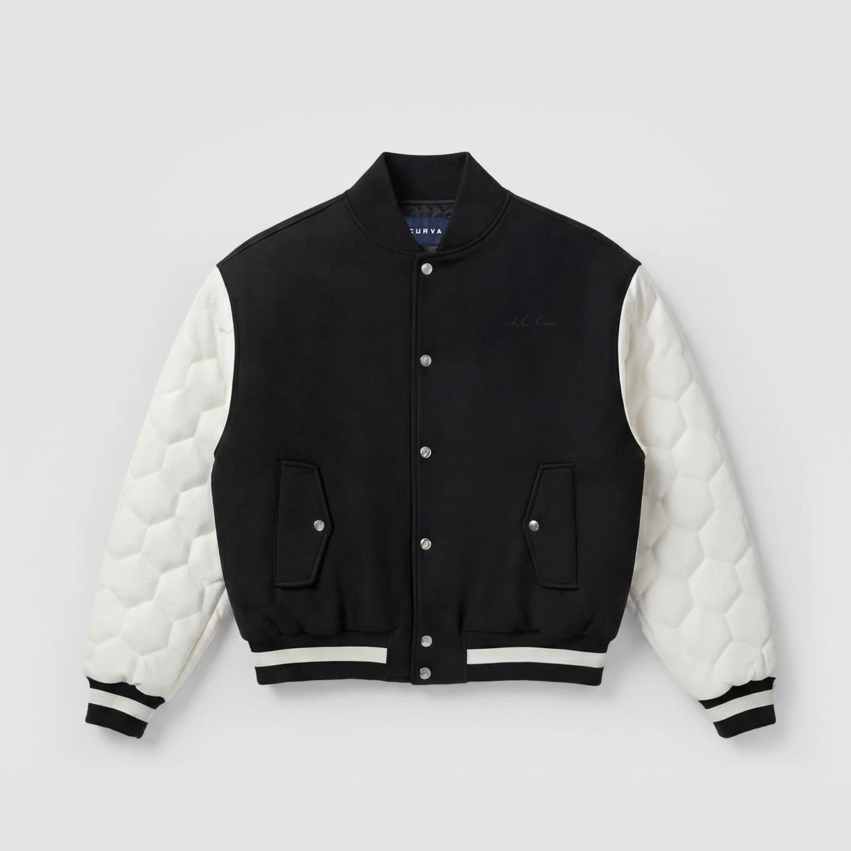 Curva Varsity Giacca Nera