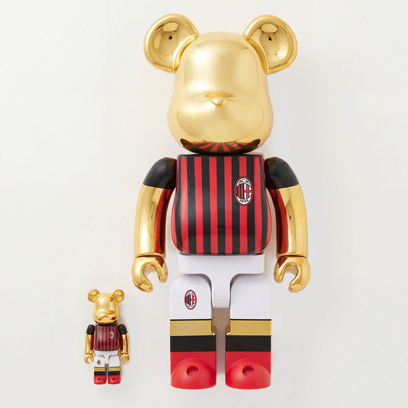 BE@RBRICK AC Milan 100% & 400% - Set 2 Pezzi
