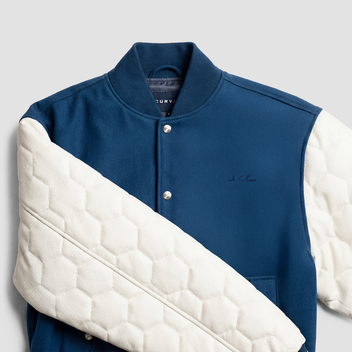 Curva Varsity Giacca Navy