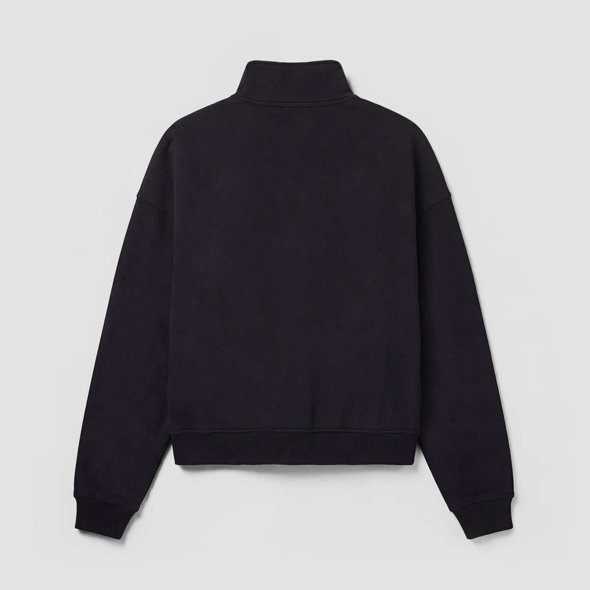 RHUDE Classique Quarter Zip Black