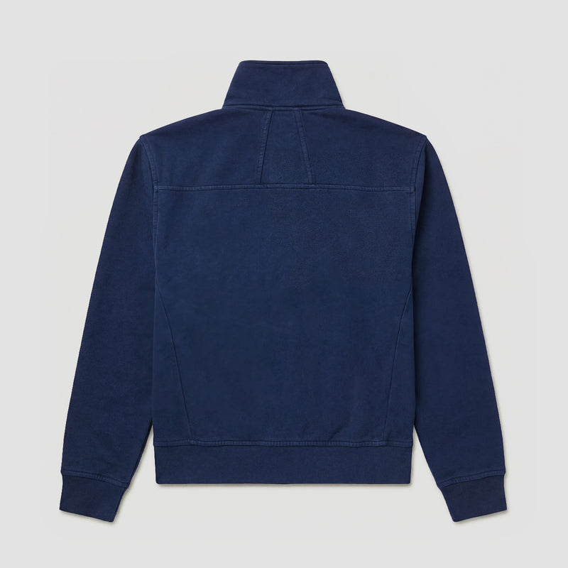 RHUDE Classique Quarter Zip Navy