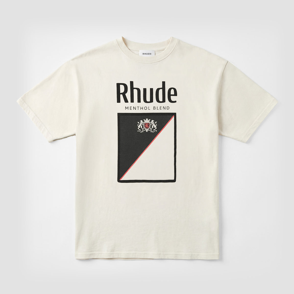 RHUDE Collins Fumar Tee Black