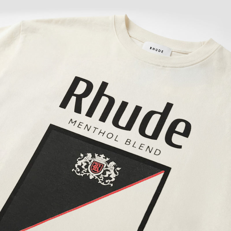 RHUDE Collins Fumar Tee Black