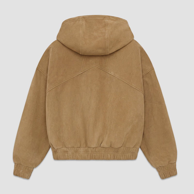 RHUDE Suede Crest Hoodie