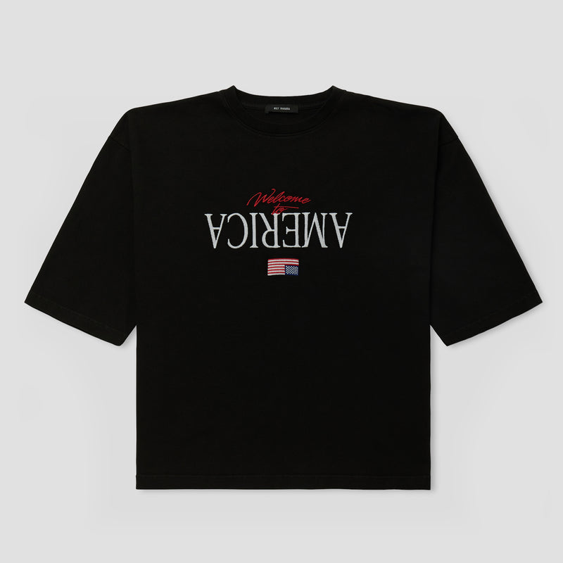 Willy Chavarria Welcome To America - Buffalo Tee
