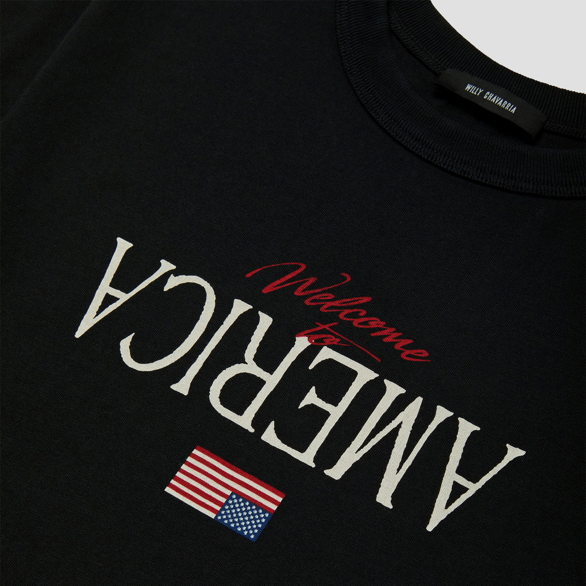 Willy Chavarria Welcome To America - Buffalo Tee