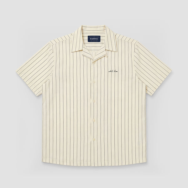 Curva Stripes Shortsleeve Ivory