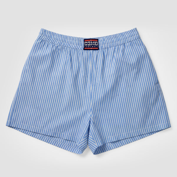Curva Poplin Shorts Light Blue