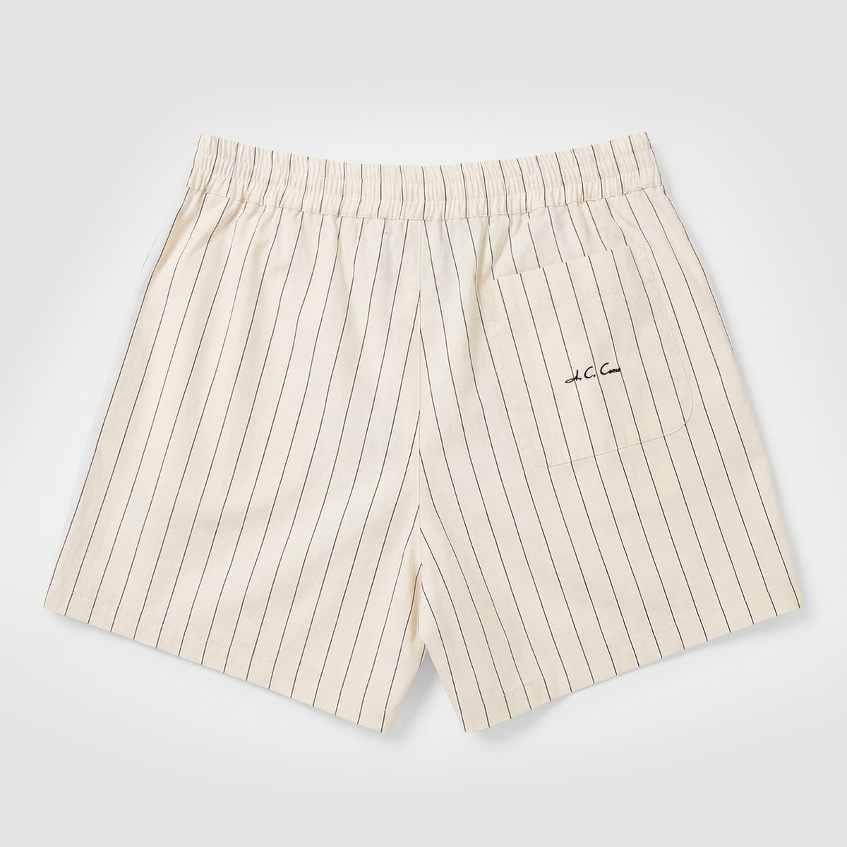 Curva Poplin Shorts Avorio