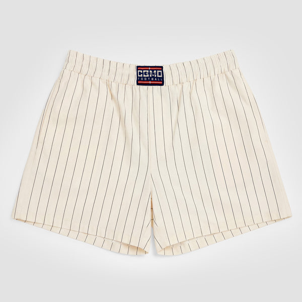 Curva Poplin Shorts Ivory