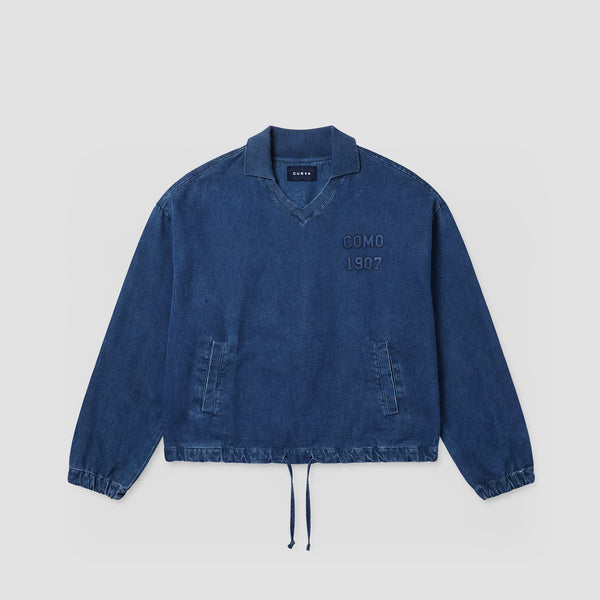 Curva Canvas Overshirt Navy