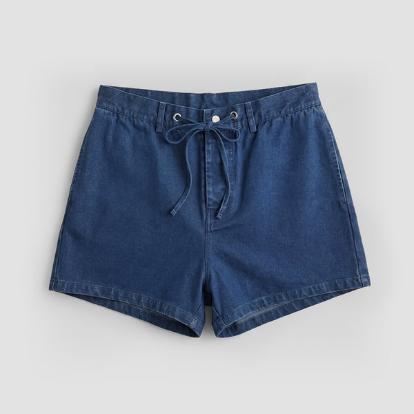 Curva Canvas Shorts Navy