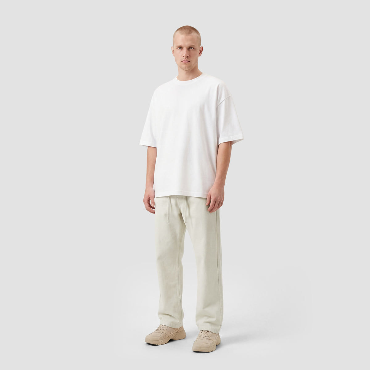 Curva Canvas Chino Bianco Sporco