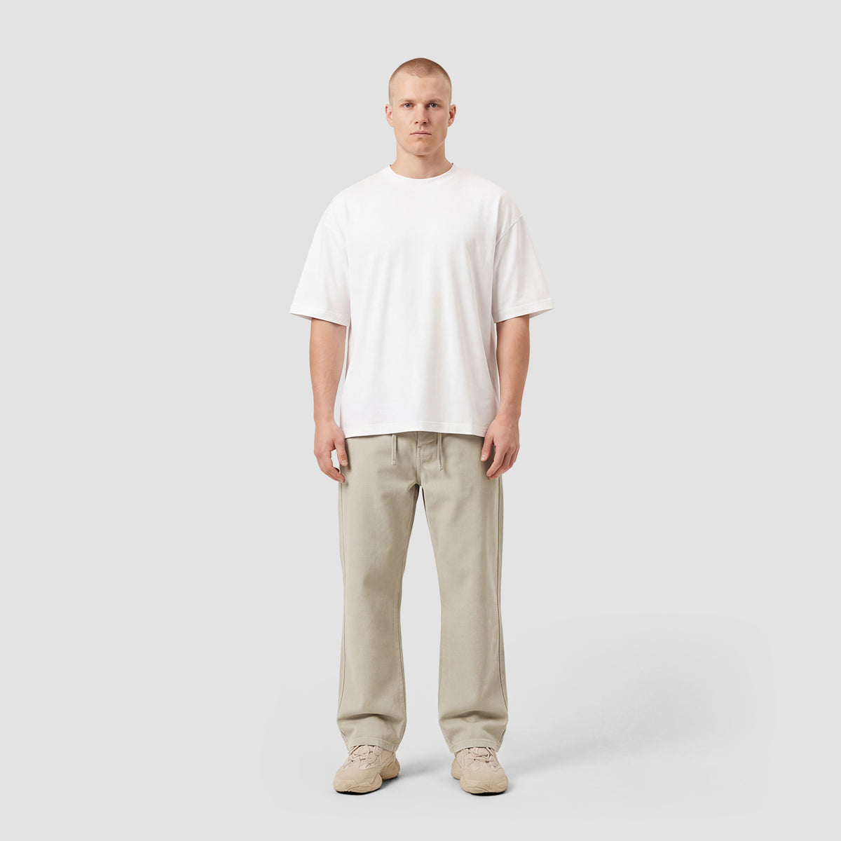 Curva Canvas Chino Grigio