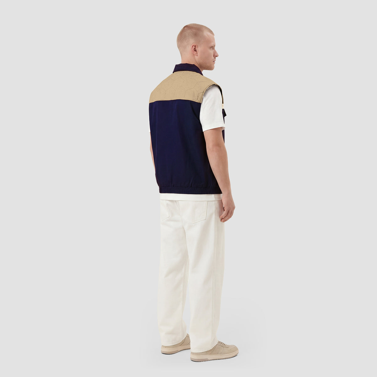 Curva Gilet Nylon Navy