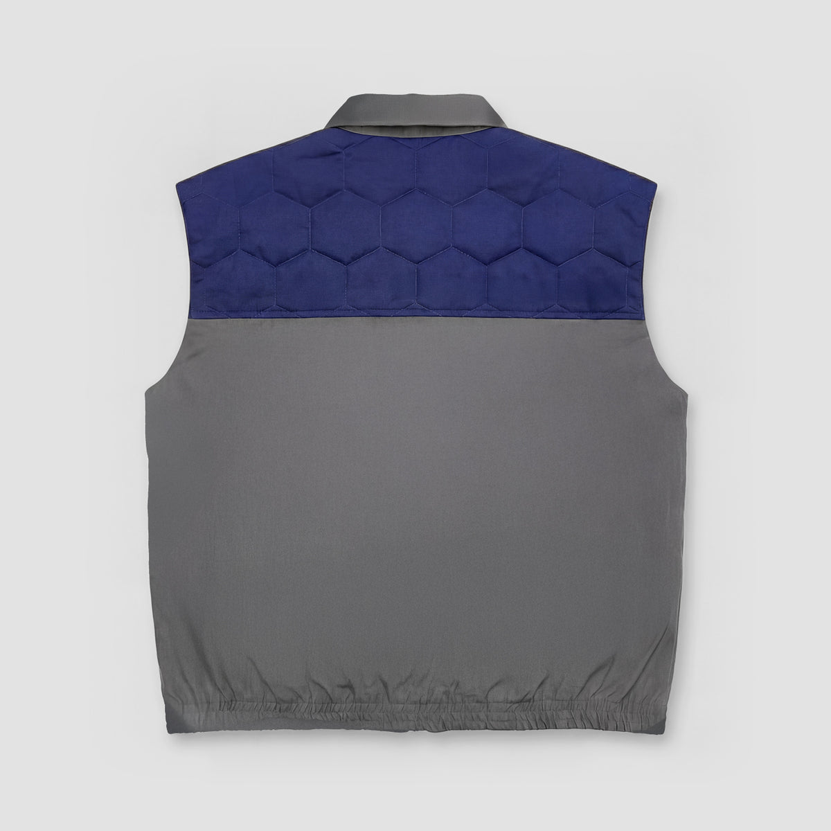 Curva Gilet Nylon Grigio