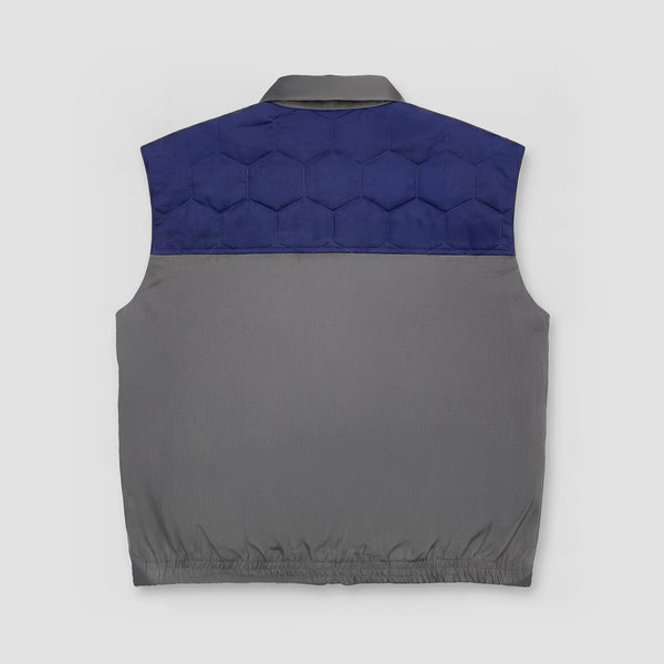 Curva Nylon Vest Grey