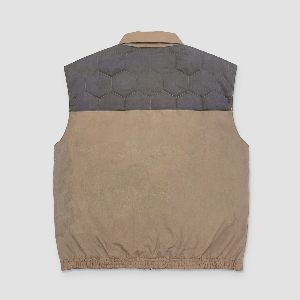 Curva Gilet Nylon Beige