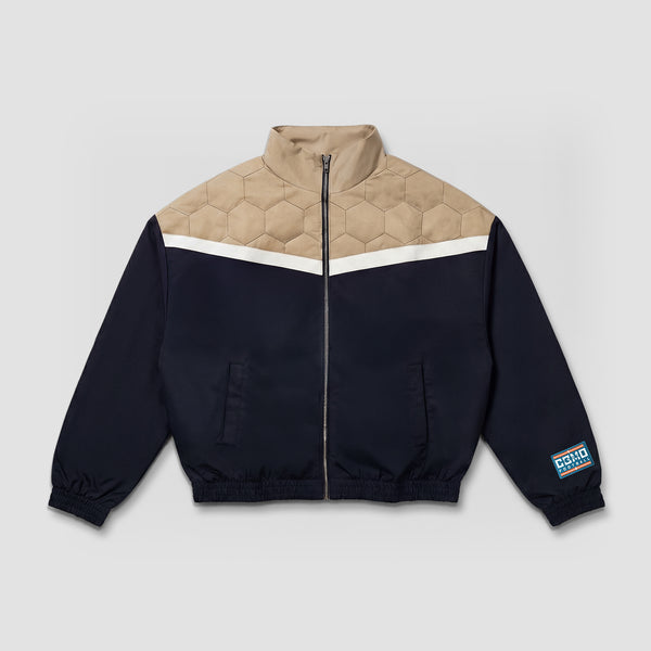 Curva Nylon Track Jacket Navy