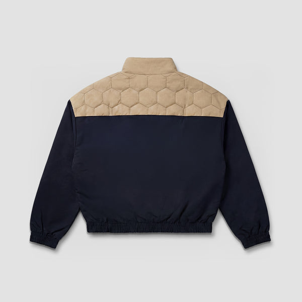Curva Nylon Track Jacket Navy