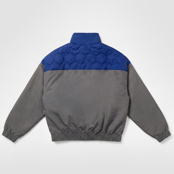 Curva Nylon Track Jacket Grey