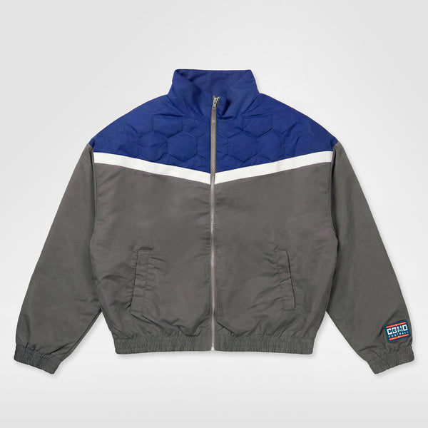 Curva Nylon Track Jacket Grey