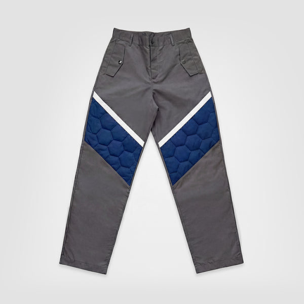 Curva Nylon Track Pants Grey