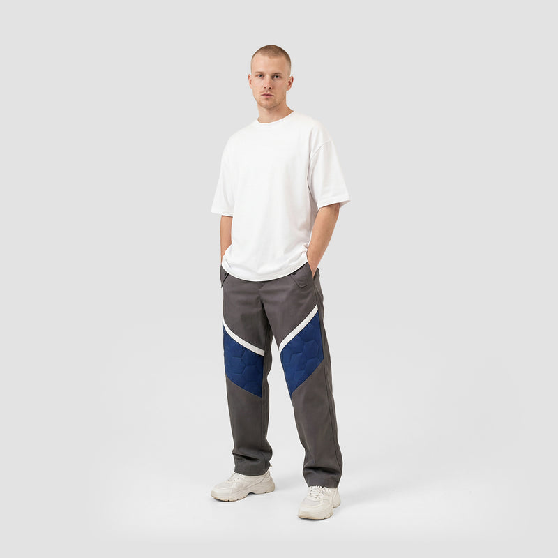 Curva Nylon Pantaloni Track Grigio