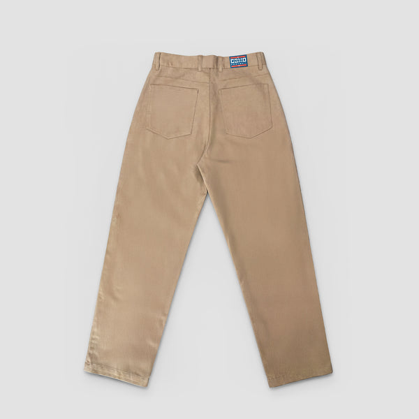 Curva Nylon Track Pants Sand