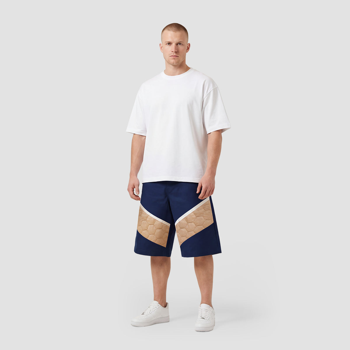 Curva Nylon Bermuda Navy