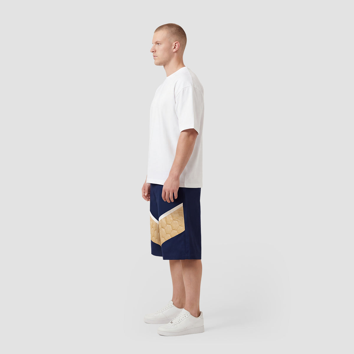 Curva Nylon Bermuda Navy