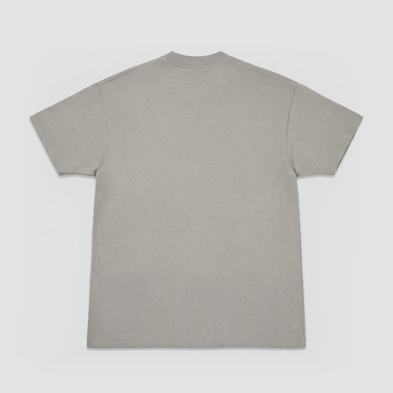 Curva Campo Da Calcio T-shirt Grigia